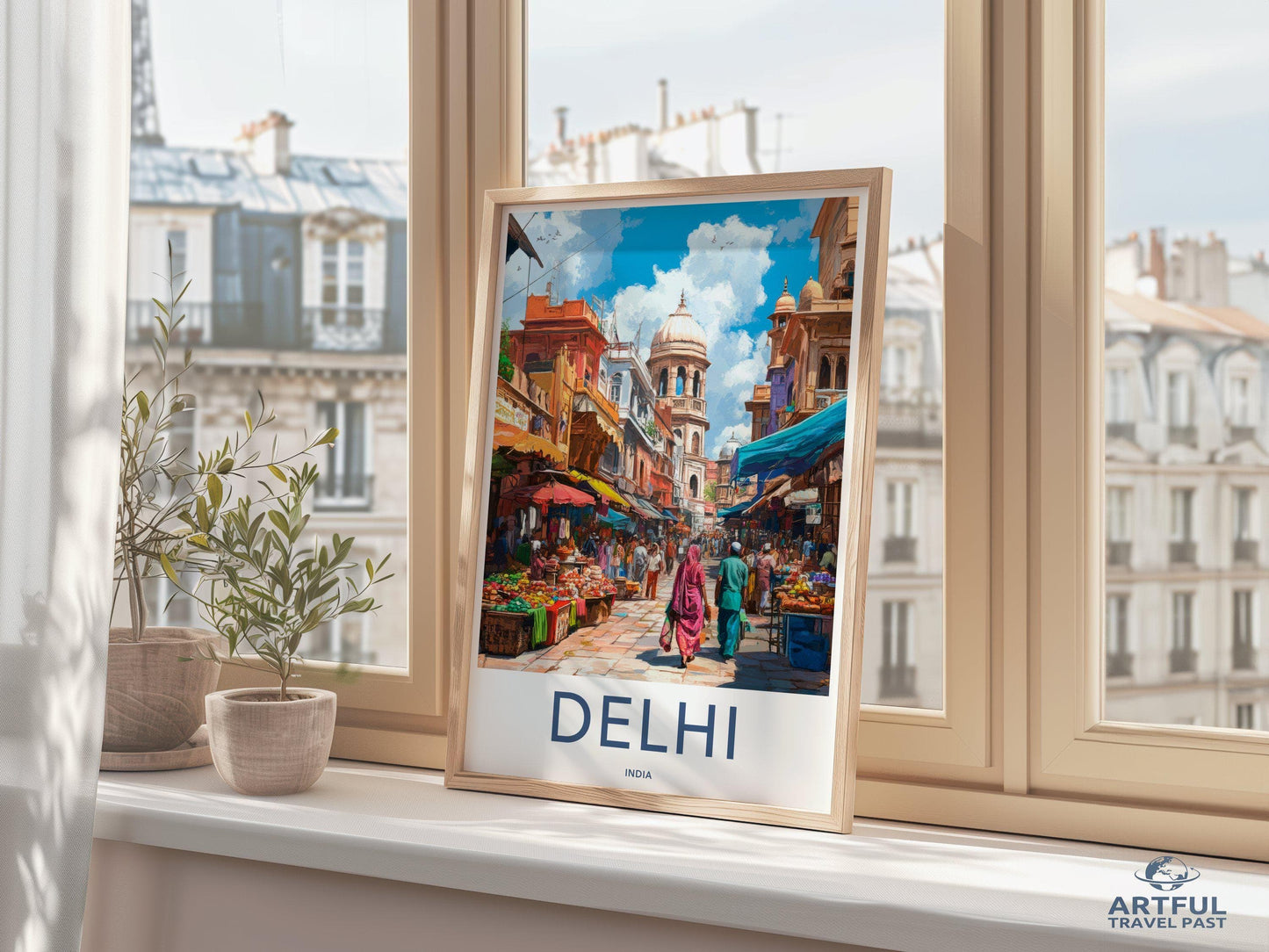 Delhi Poster - India Wall Art
