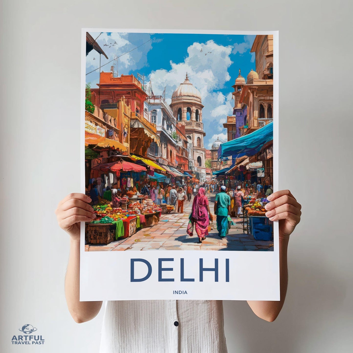 Delhi Poster - India Wall Art
