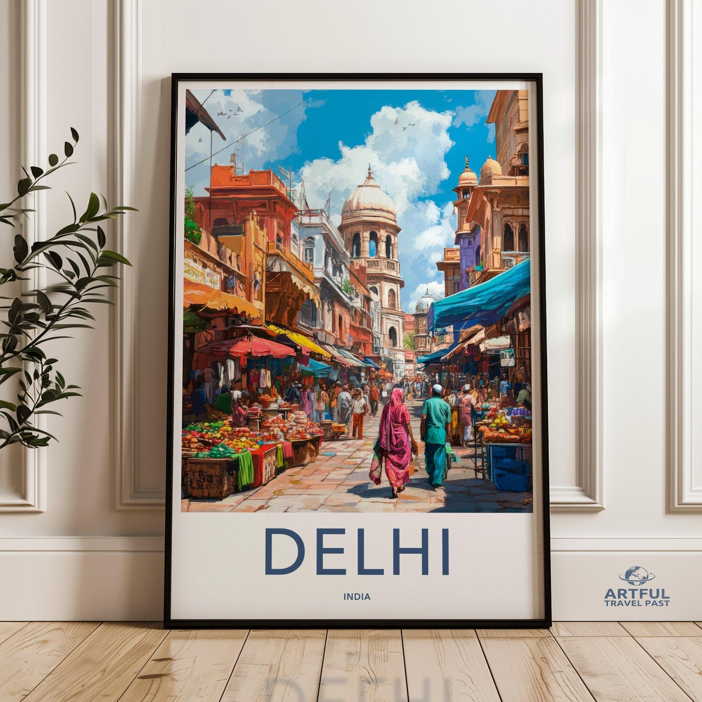 Delhi Poster - India Wall Art