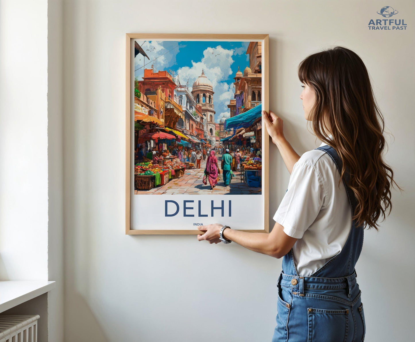 Delhi Poster - India Wall Art