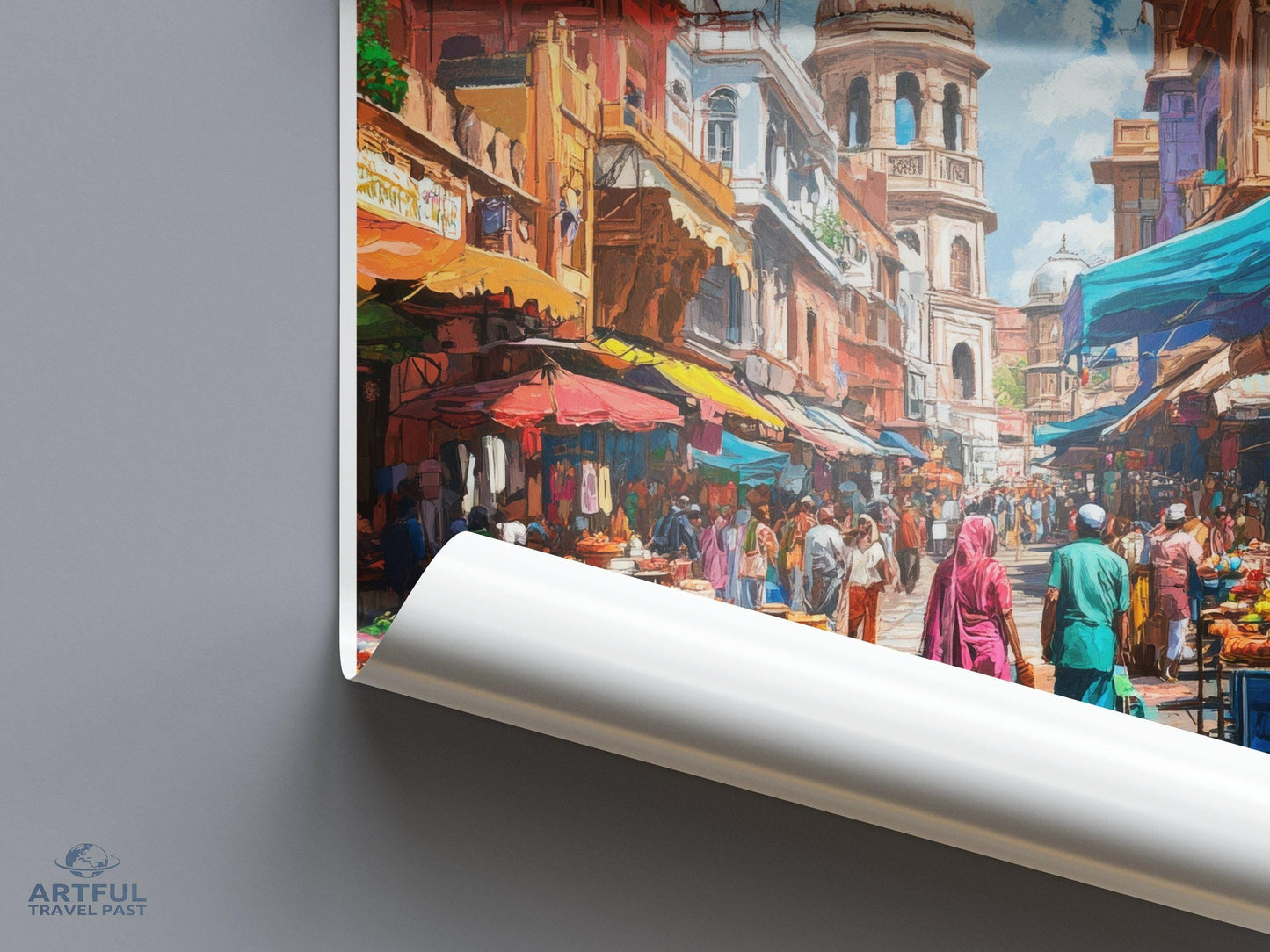 Delhi Poster - India Wall Art