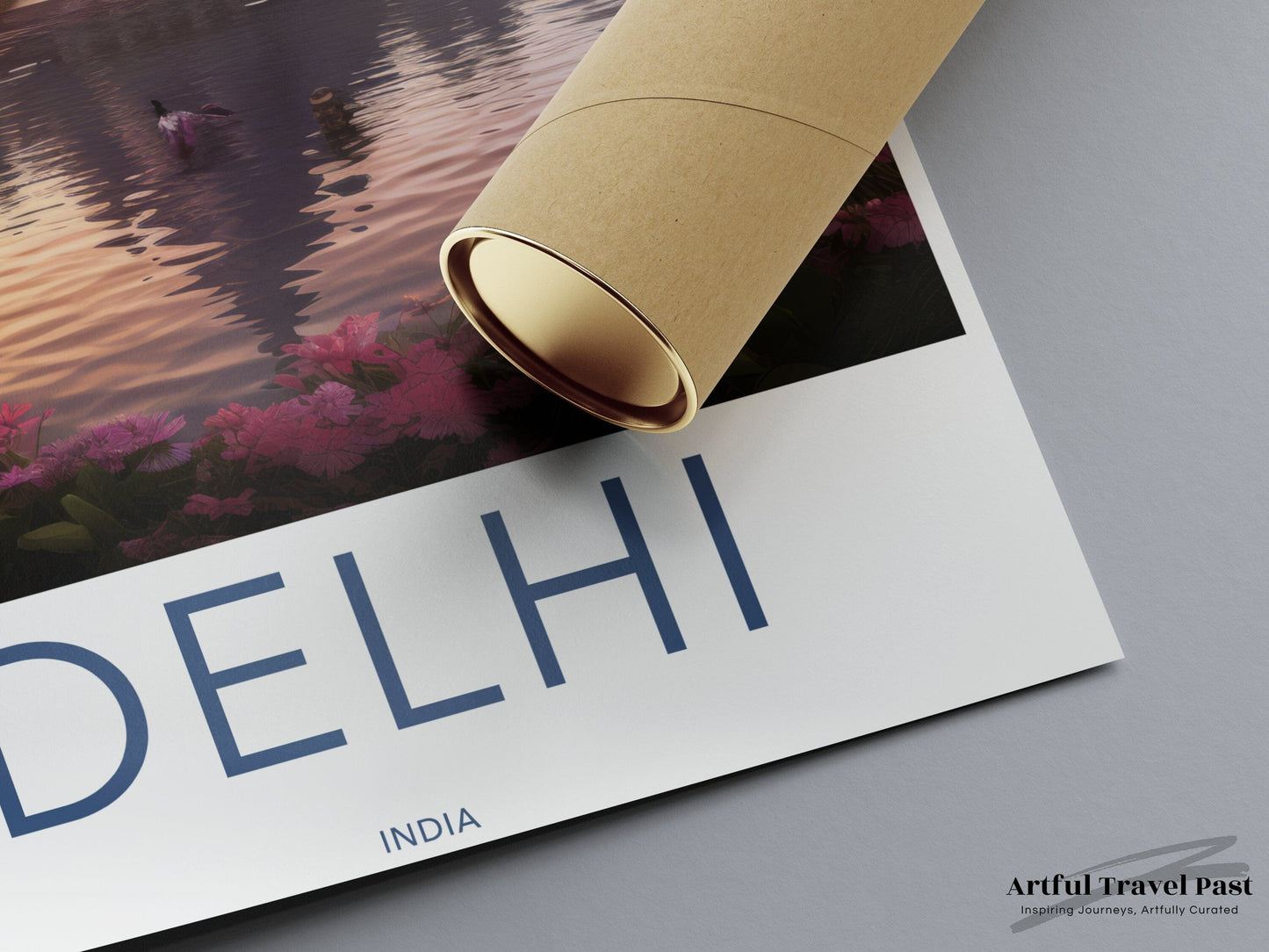Delhi Poster | India Wall Art | South Asia Decor