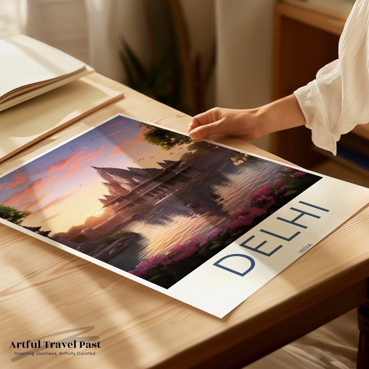 Delhi Poster | India Wall Art | South Asia Decor