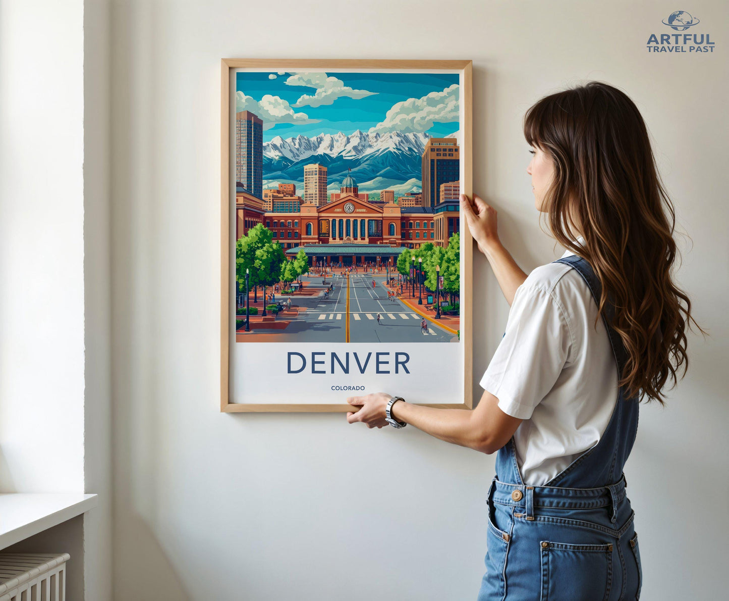 Denver Poster - Colorado Wall Art