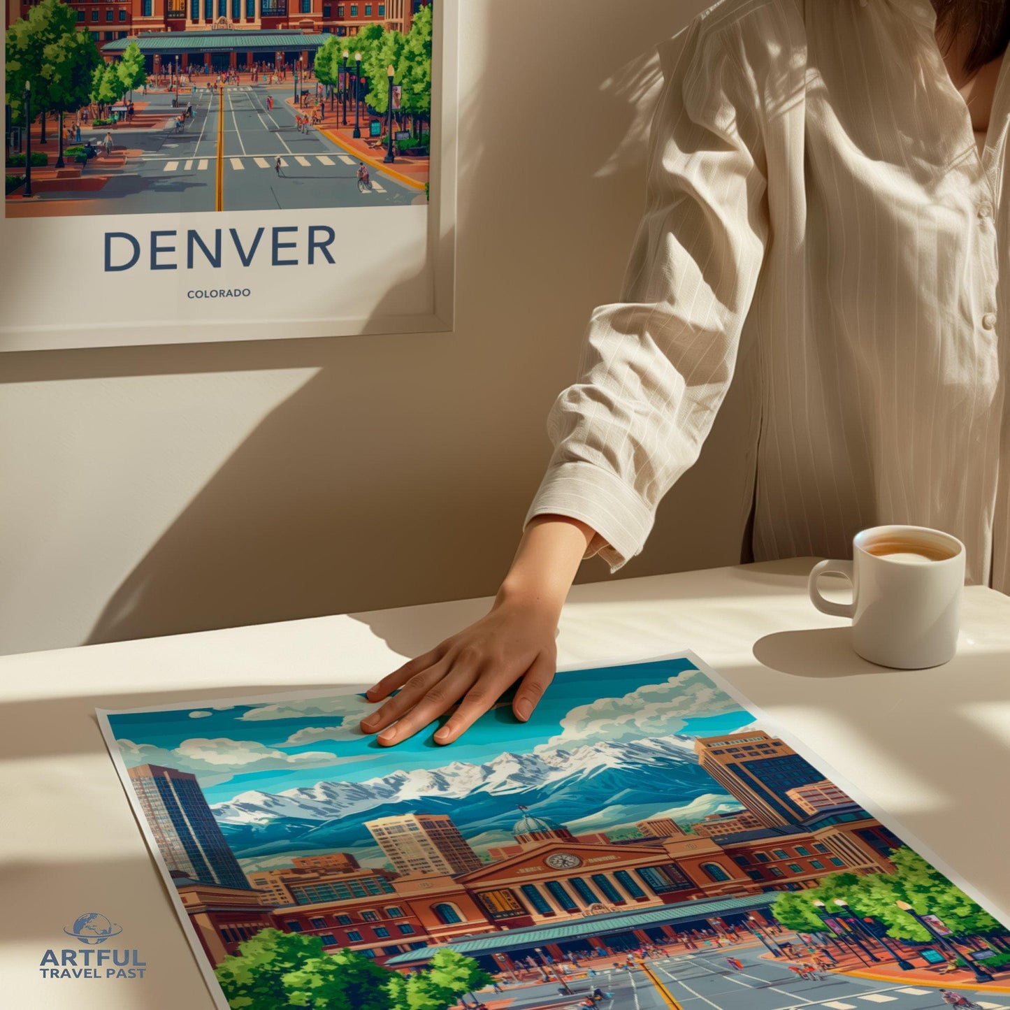 Denver Poster - Colorado Wall Art
