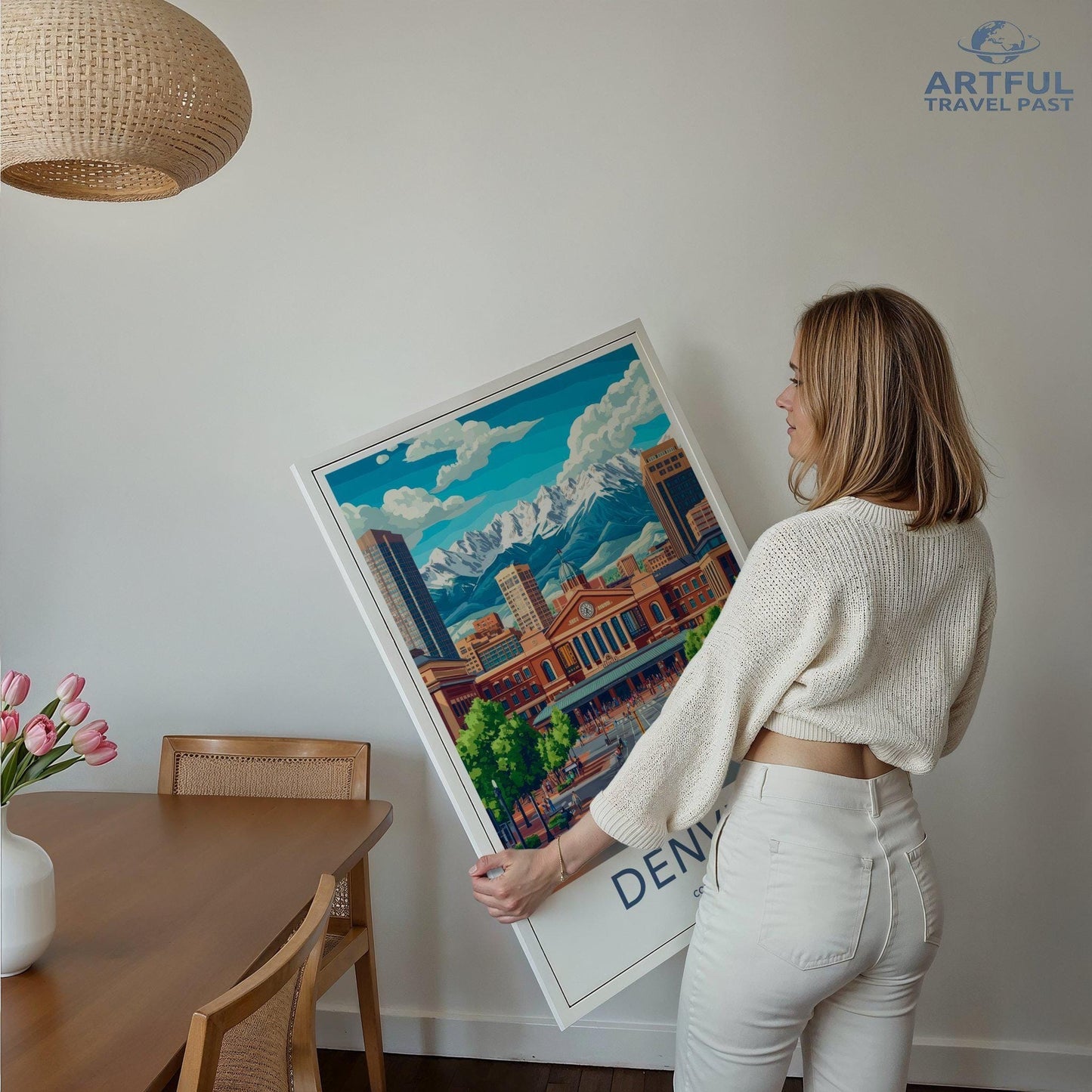 Denver Poster - Colorado Wall Art