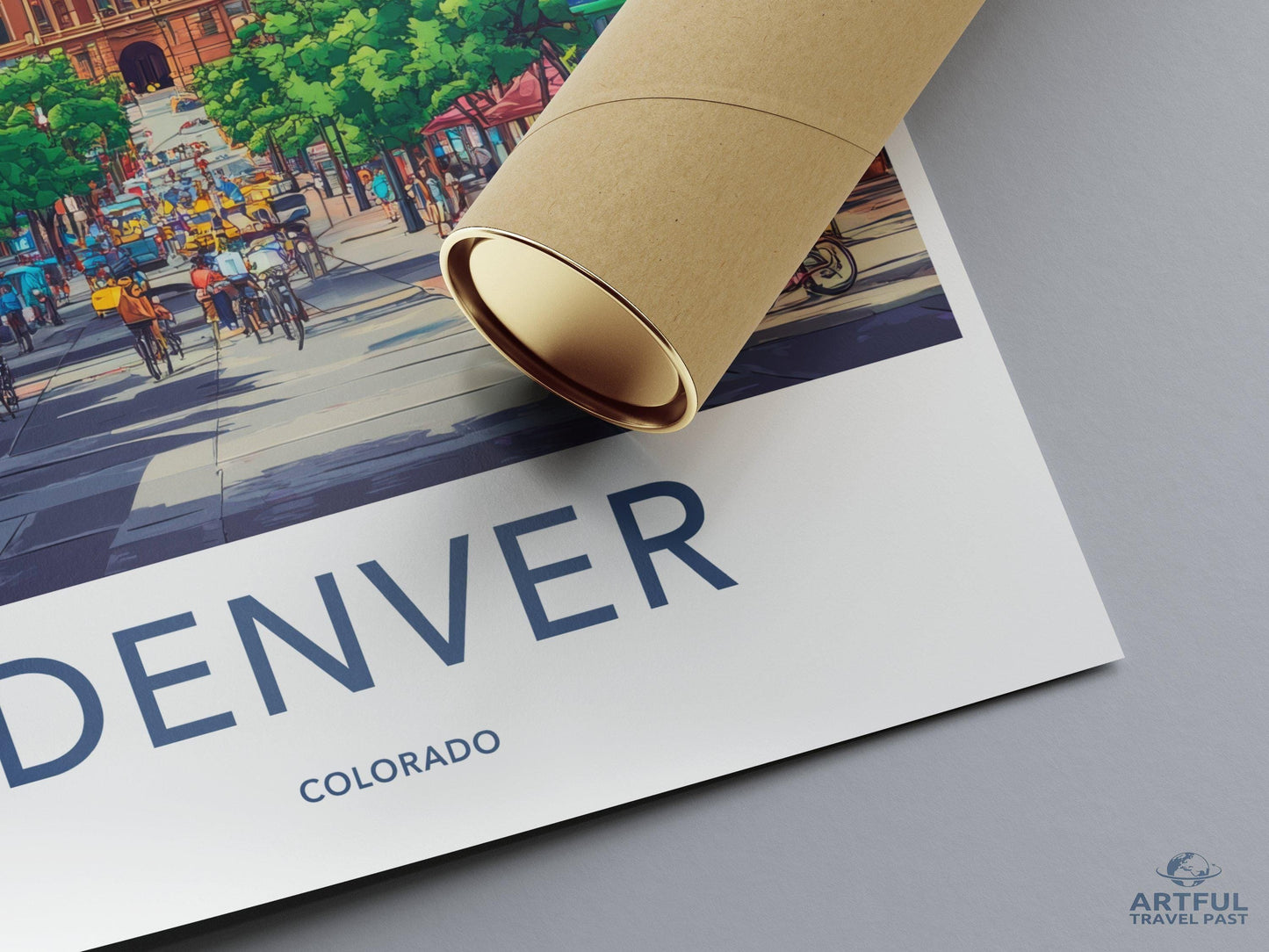 Denver Poster - Colorado Wall Art