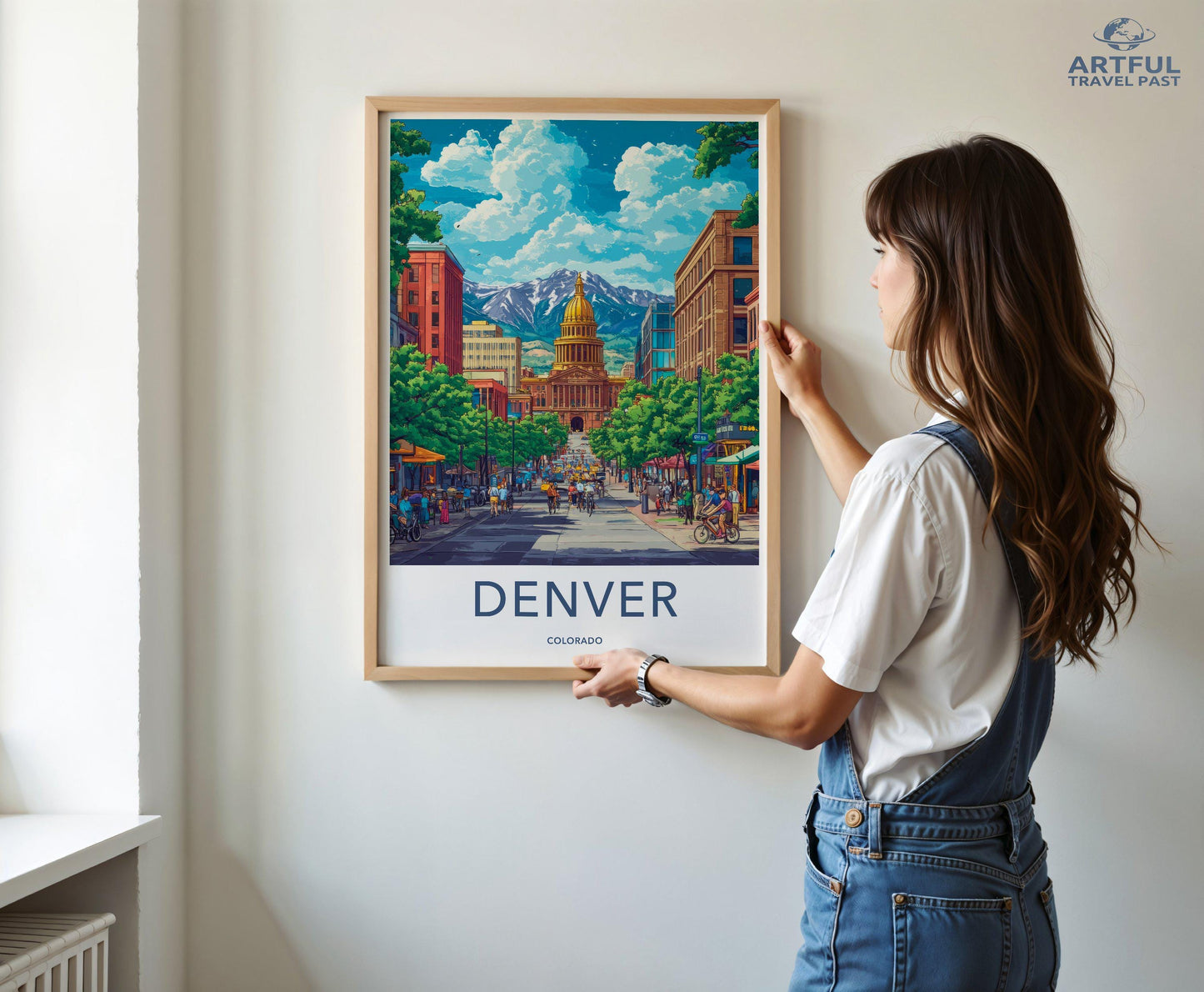 Denver Poster - Colorado Wall Art