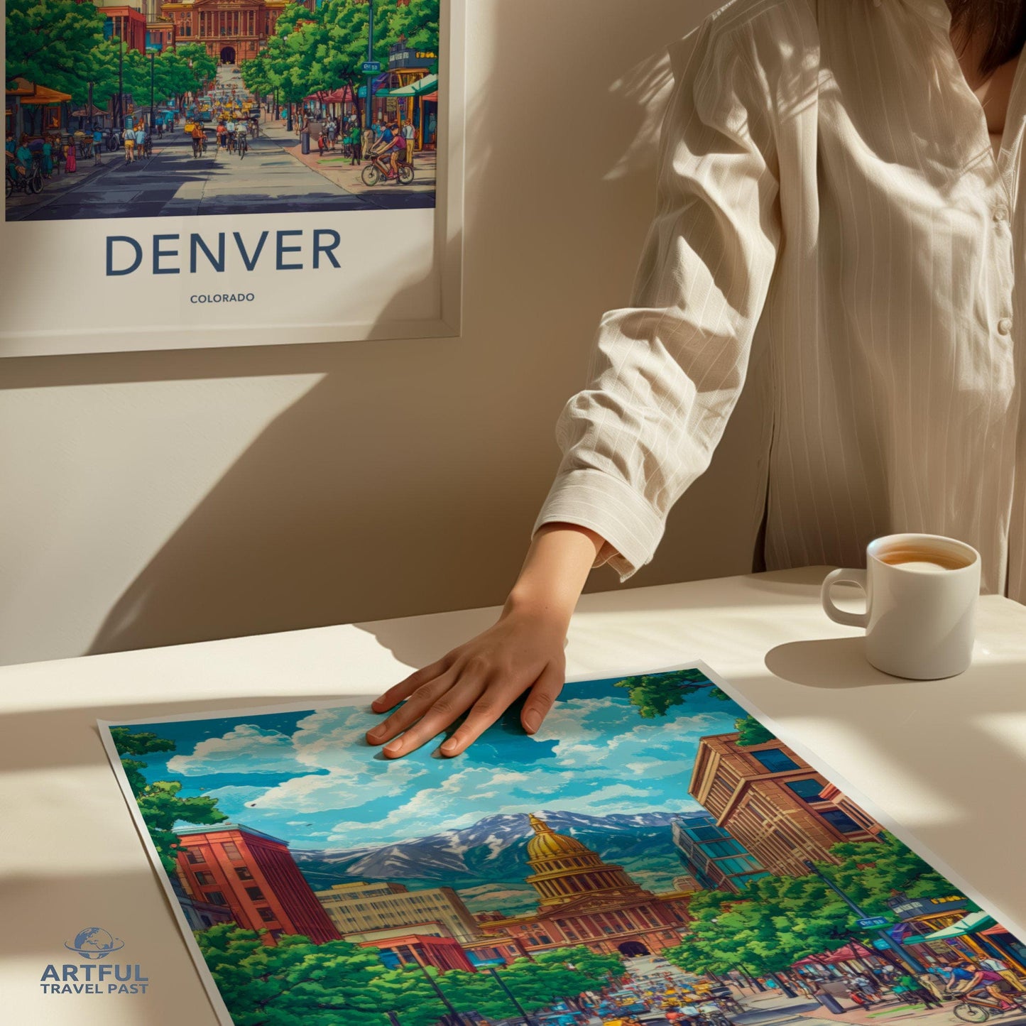 Denver Poster - Colorado Wall Art