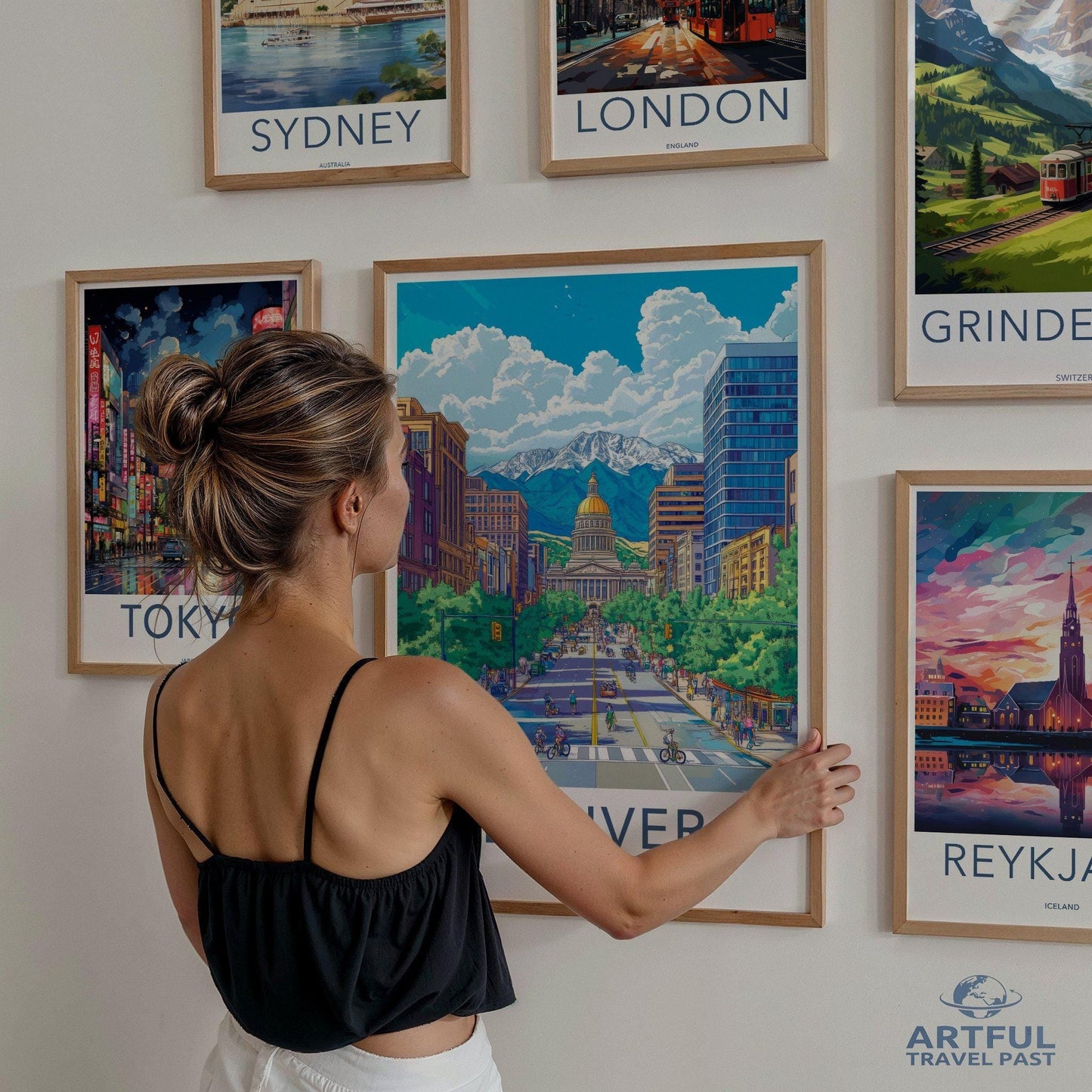 Denver Poster - Colorado Wall Art