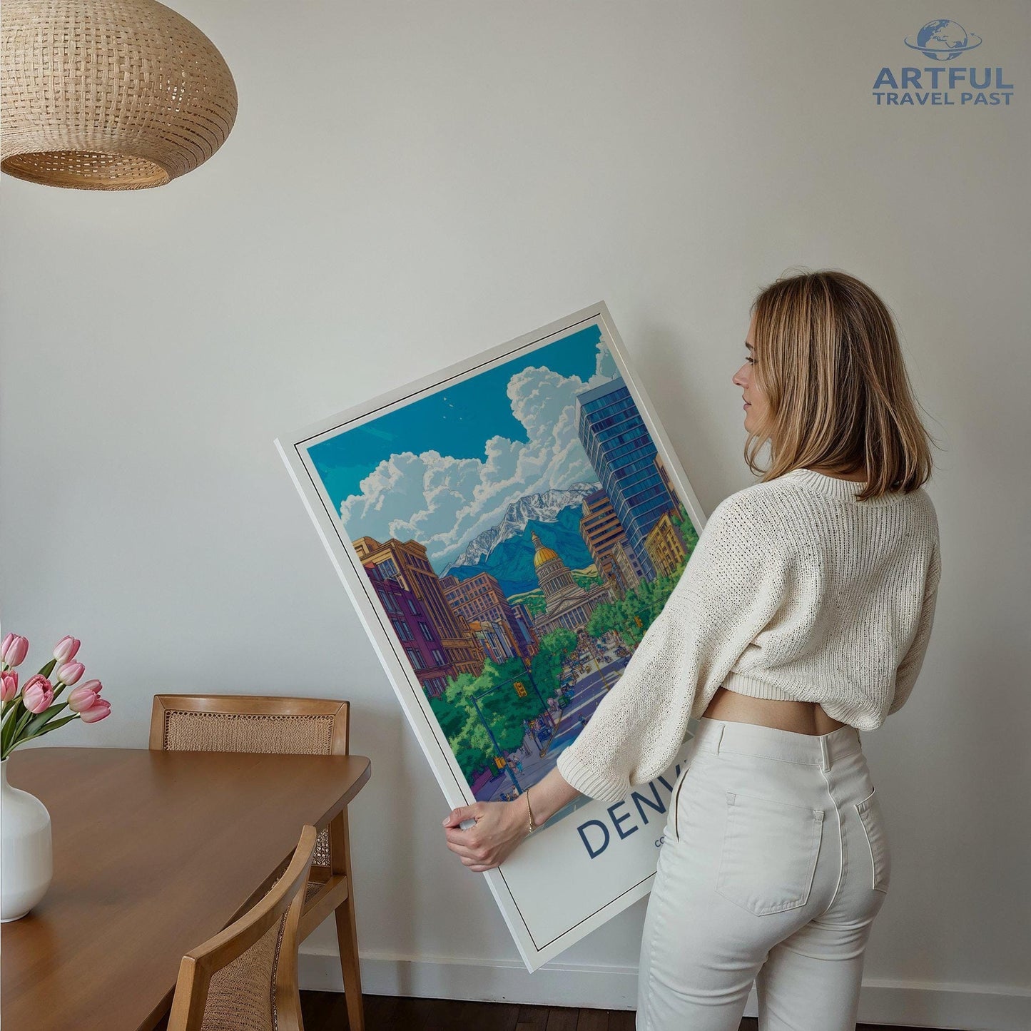 Denver Poster - Colorado Wall Art