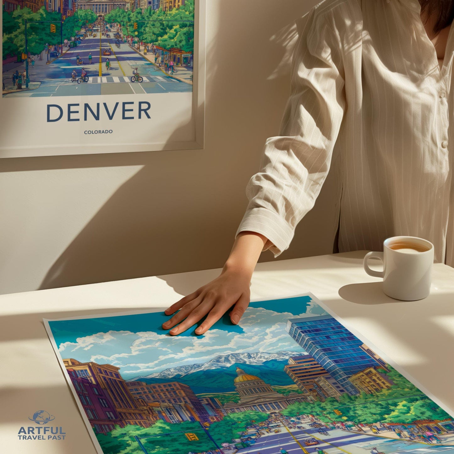 Denver Poster - Colorado Wall Art