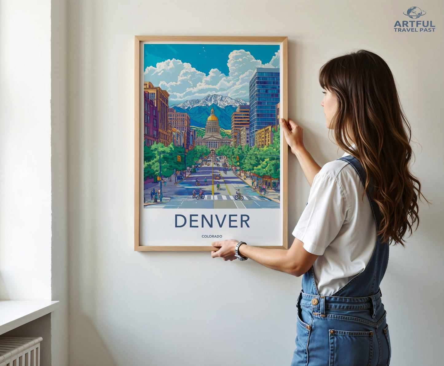 Denver Poster - Colorado Wall Art