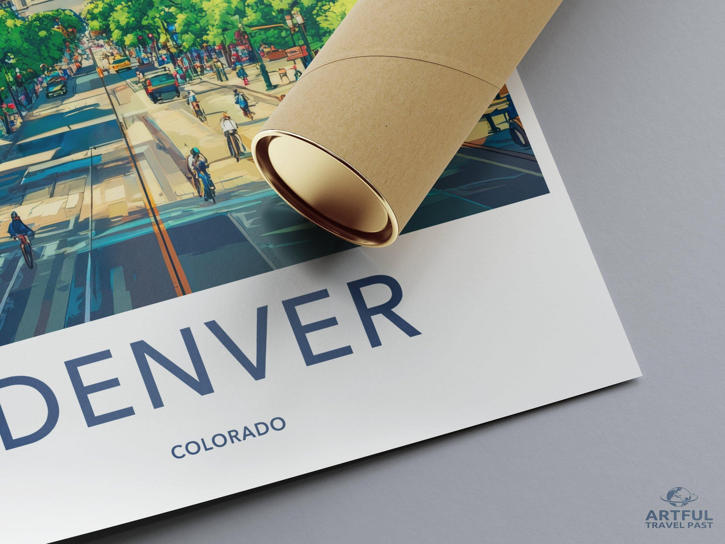 Denver Poster - Colorado Wall Art