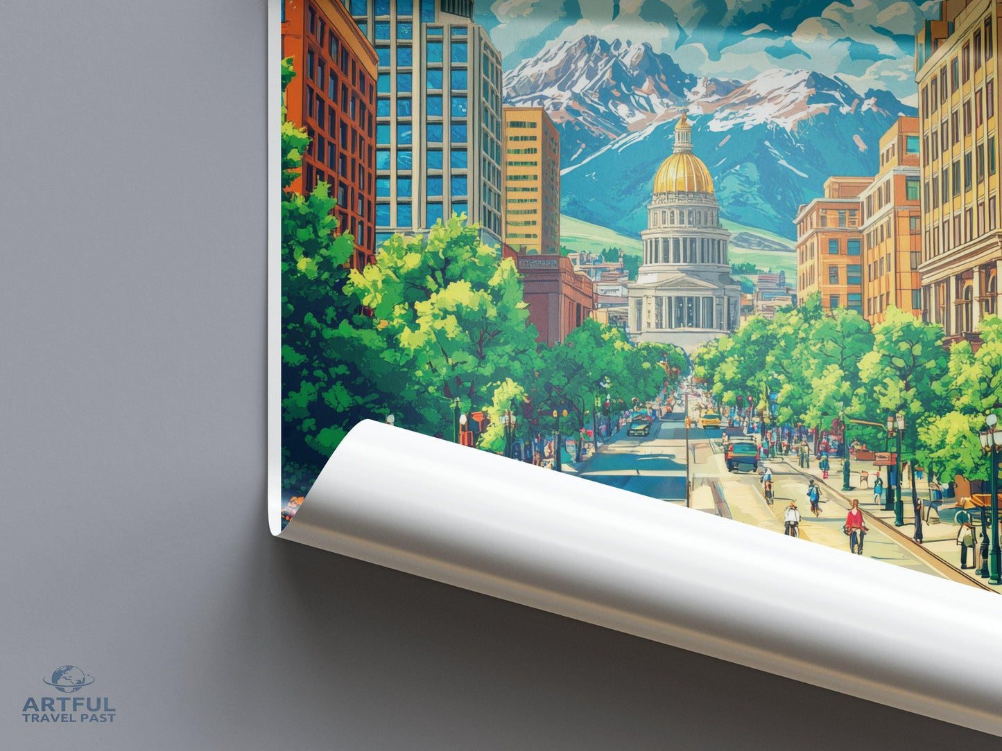 Denver Poster - Colorado Wall Art