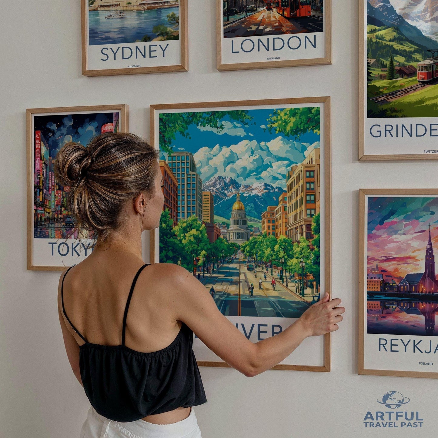 Denver Poster - Colorado Wall Art
