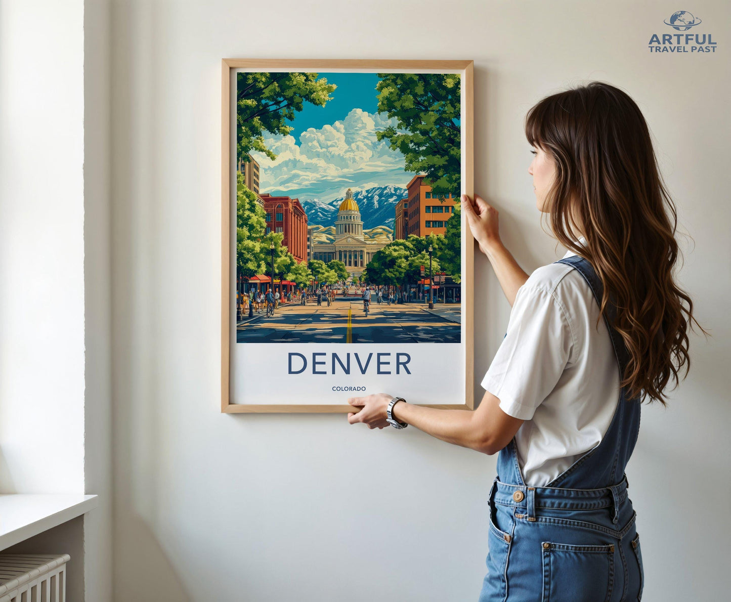 Denver Poster - Colorado Wall Art