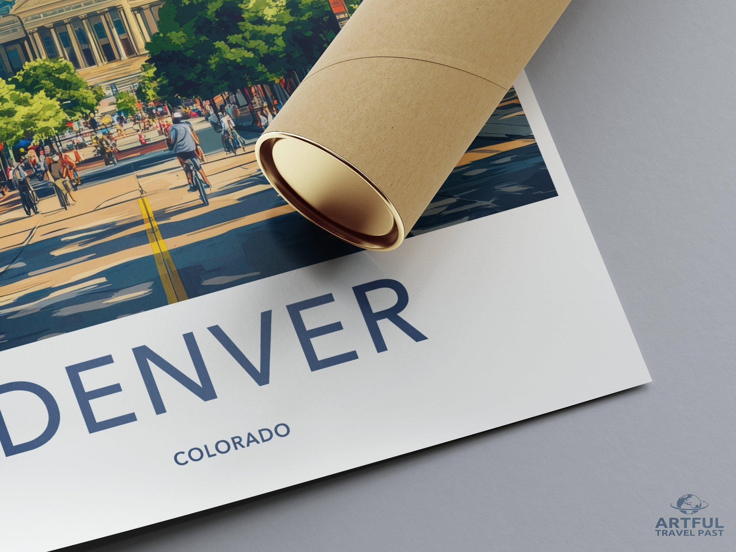 Denver Poster - Colorado Wall Art