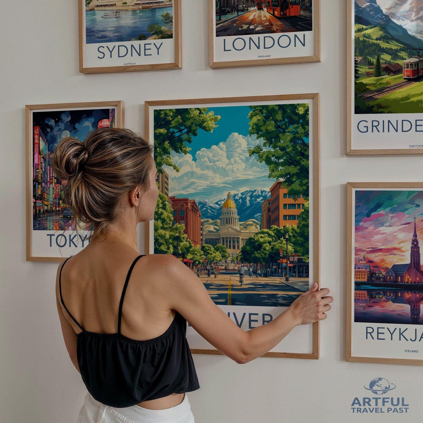 Denver Poster - Colorado Wall Art