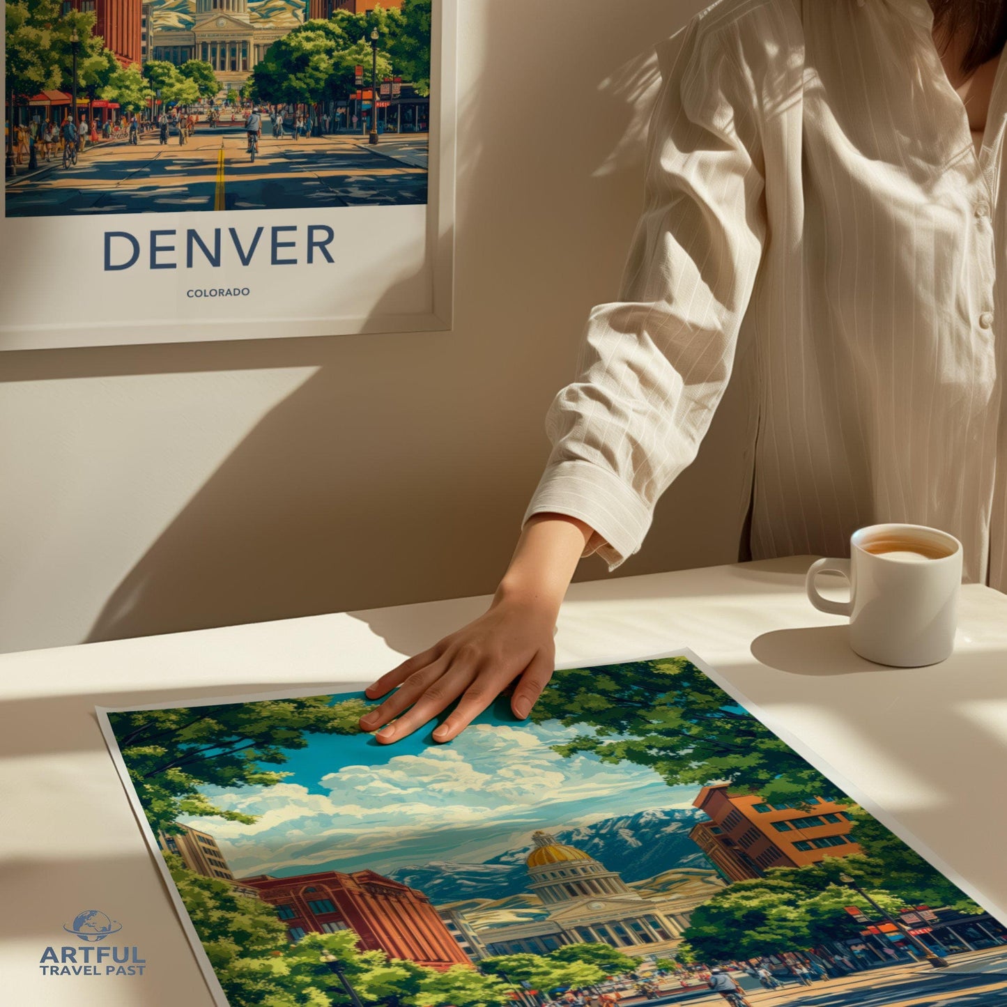 Denver Poster - Colorado Wall Art