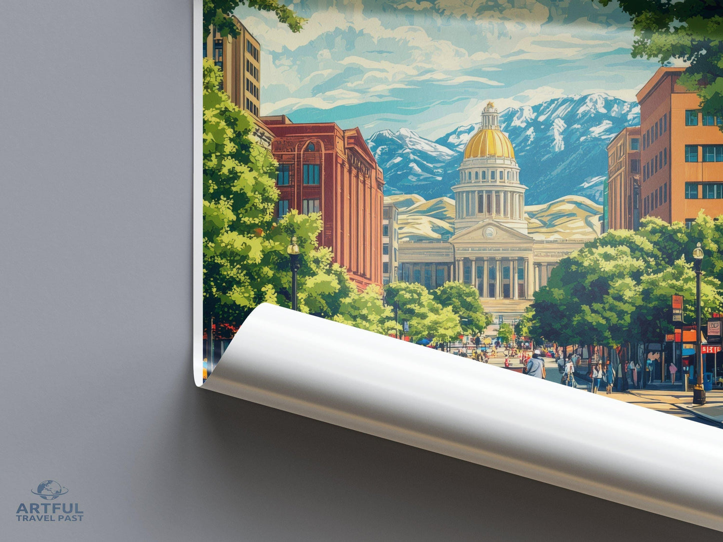Denver Poster - Colorado Wall Art