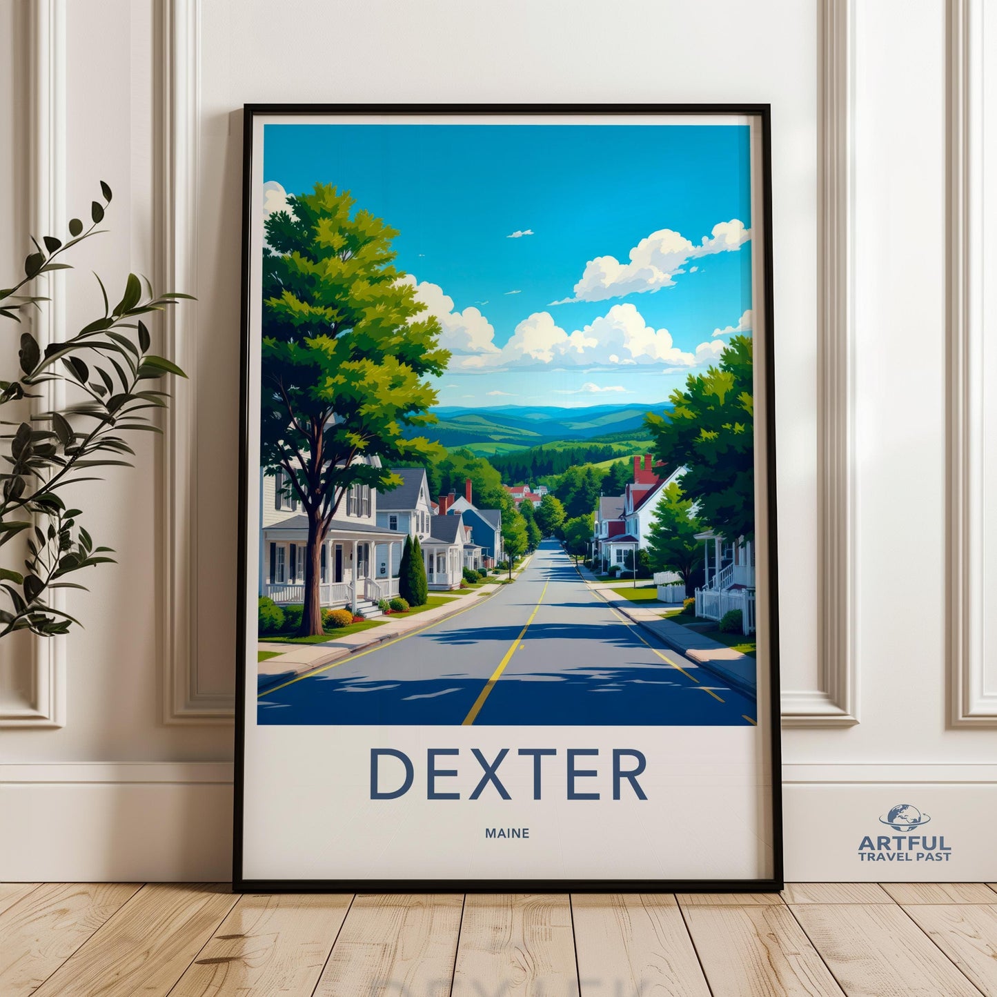 Dexter Poster - Maine Wall Art