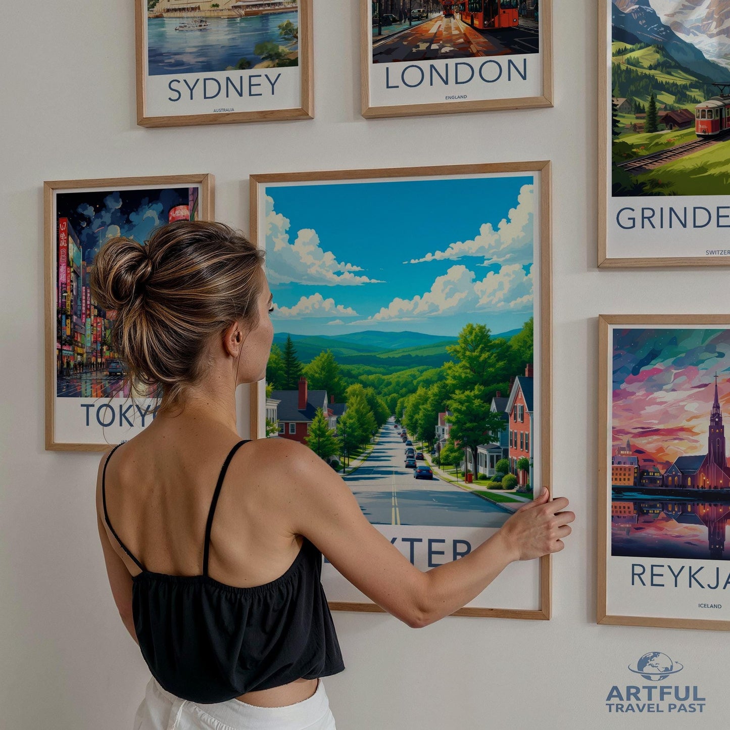 Dexter Travel Poster - Maine Wall Art