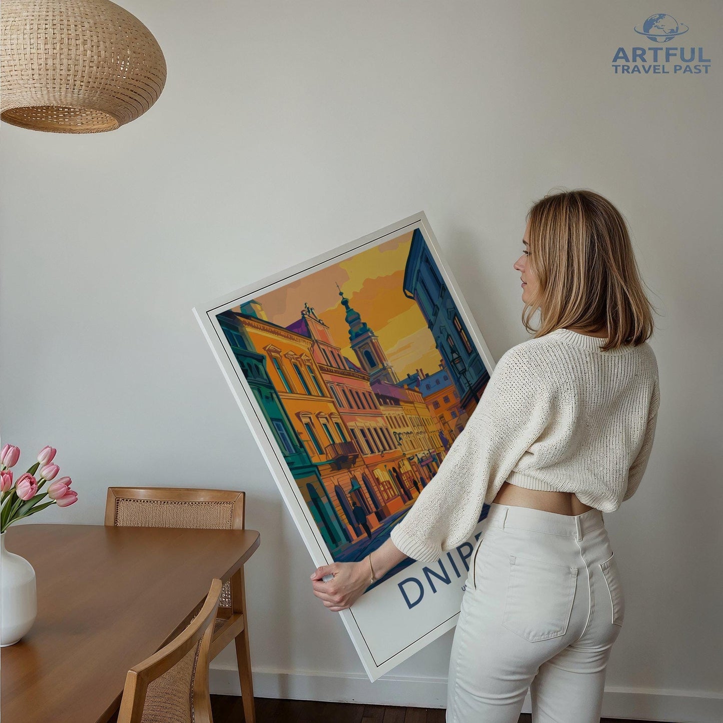 Dnipro Poster - Ukraine Wall Art