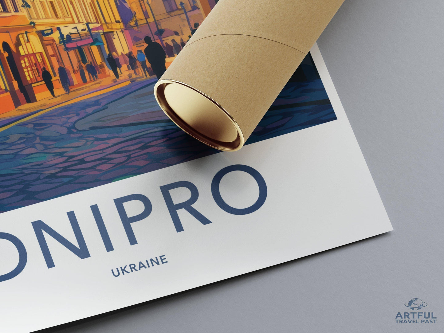 Dnipro Poster - Ukraine Wall Art