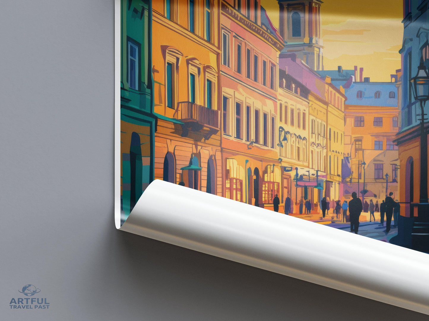 Dnipro Poster - Ukraine Wall Art