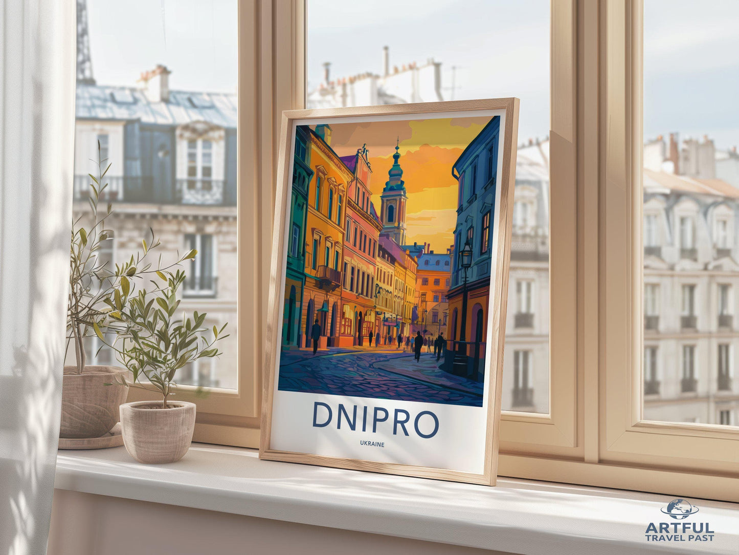 Dnipro Poster - Ukraine Wall Art