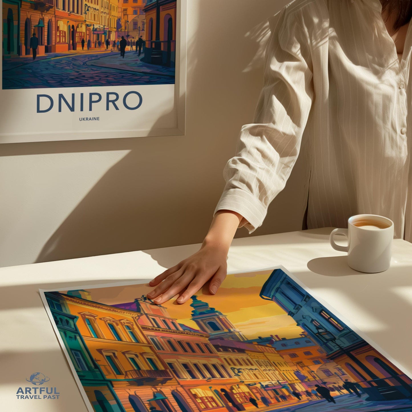 Dnipro Poster - Ukraine Wall Art