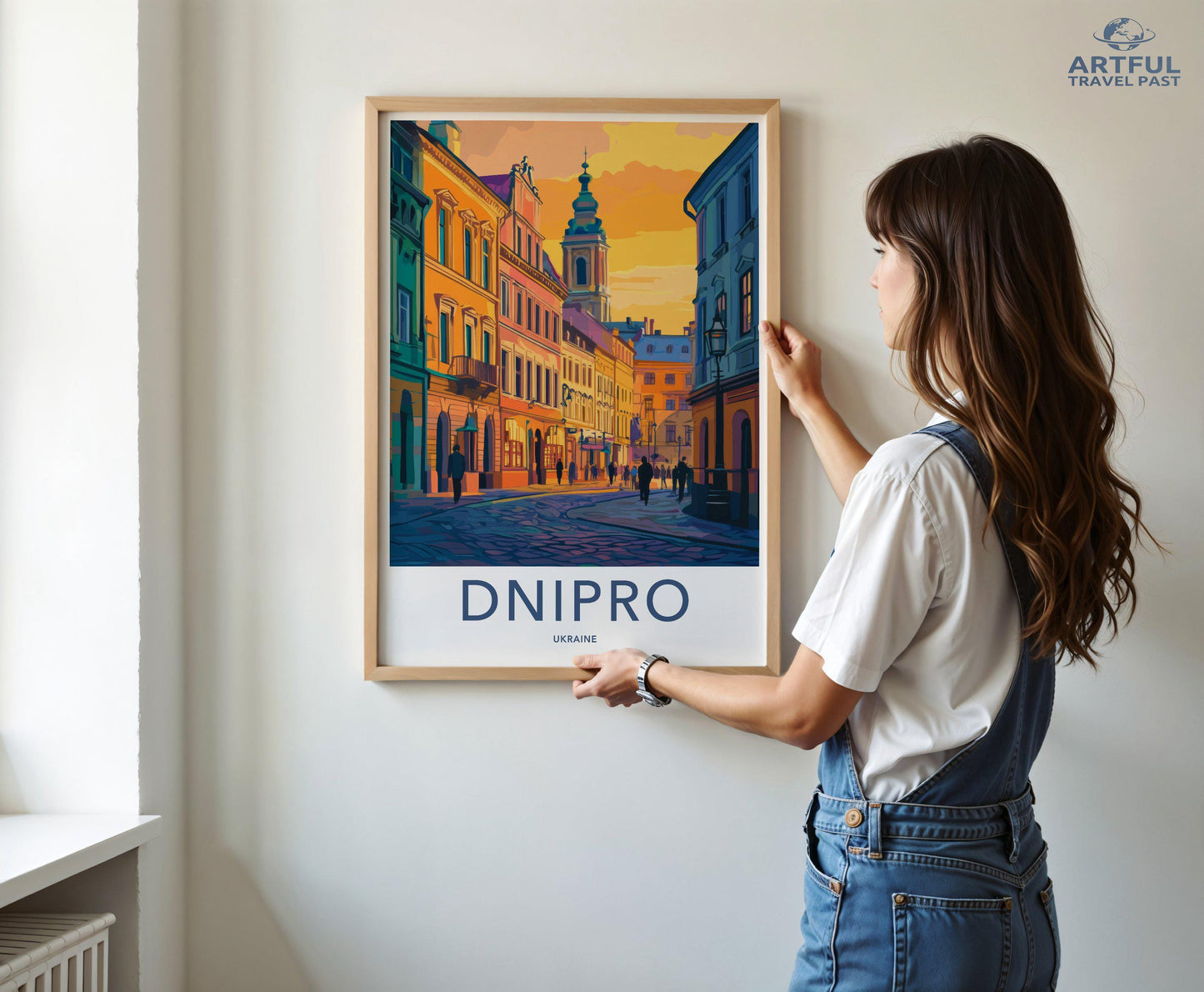 Dnipro Poster - Ukraine Wall Art