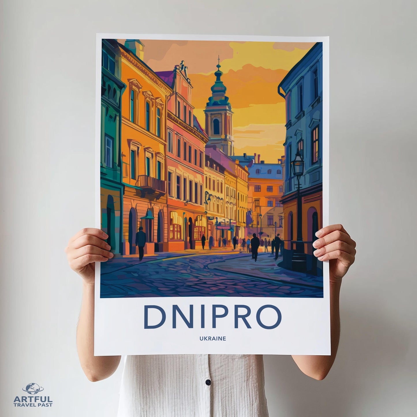 Dnipro Poster - Ukraine Wall Art