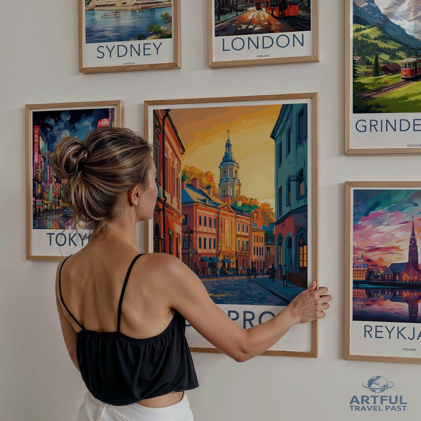 Dnipro Poster | Ukraine Wall Art | Europe Decor