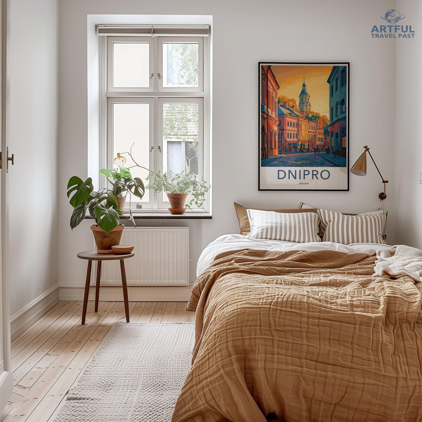 Dnipro Poster | Ukraine Wall Art | Europe Decor