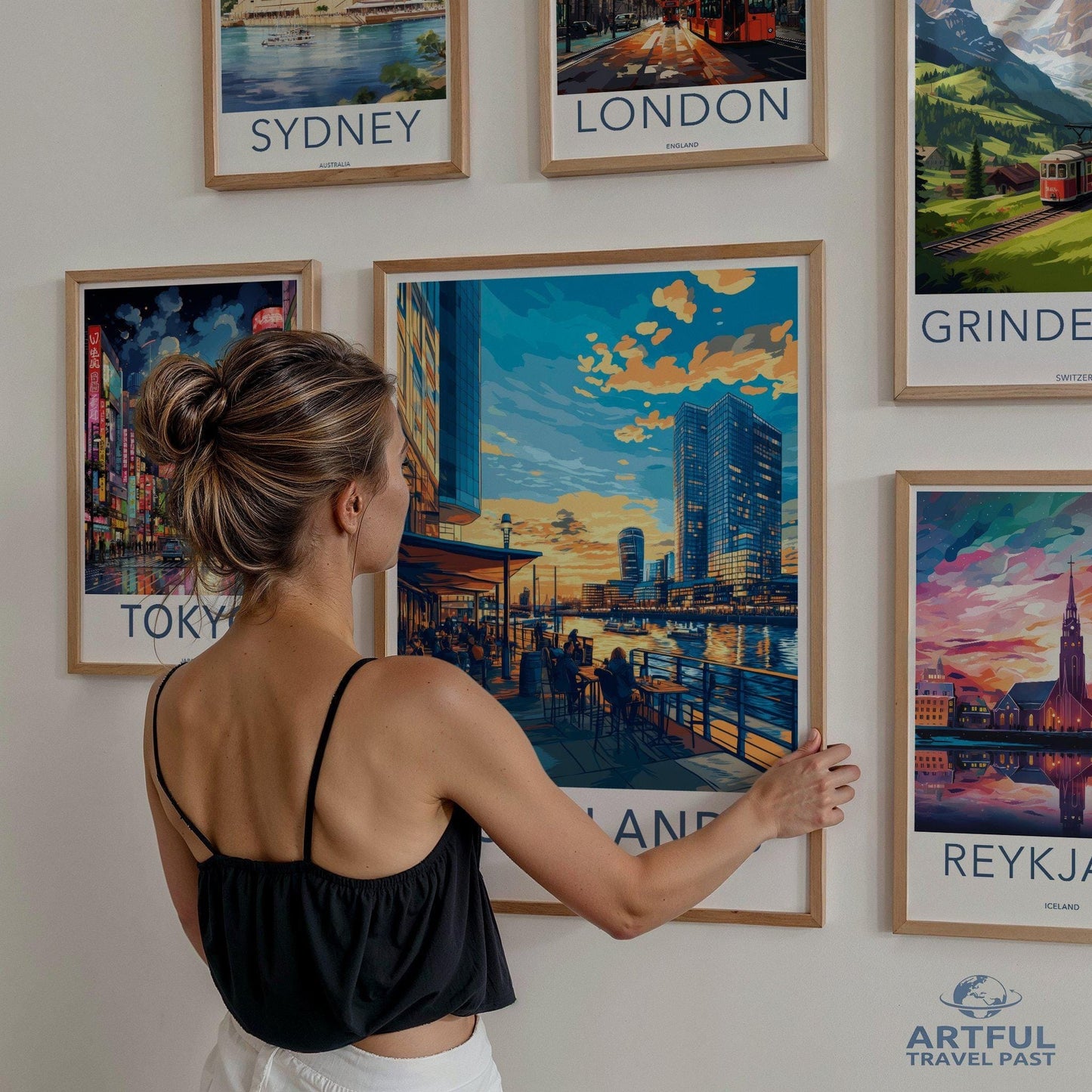Docklands London Poster - England Wall Art