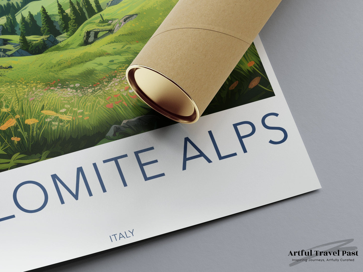 Dolomite Alps Poster | Italy Wall Art | Europe Decor