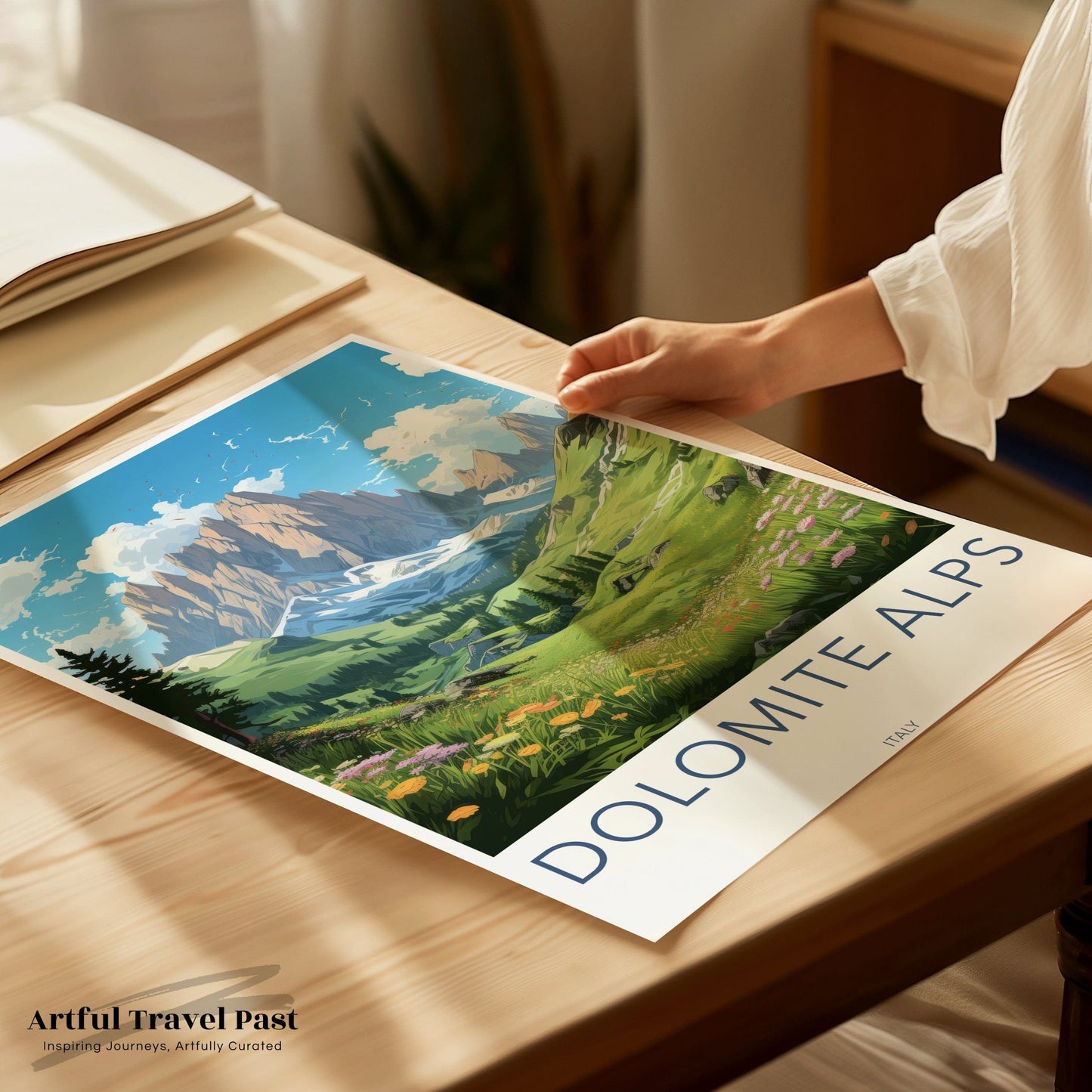 Dolomite Alps Poster | Italy Wall Art | Europe Decor