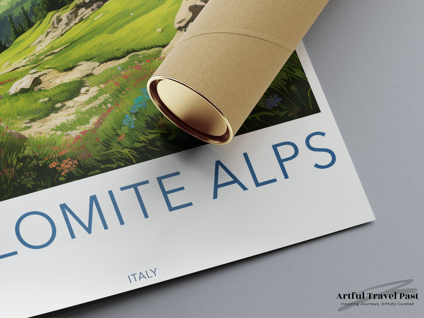 Dolomite Alps Poster | Italy Wall Art | Europe Decor