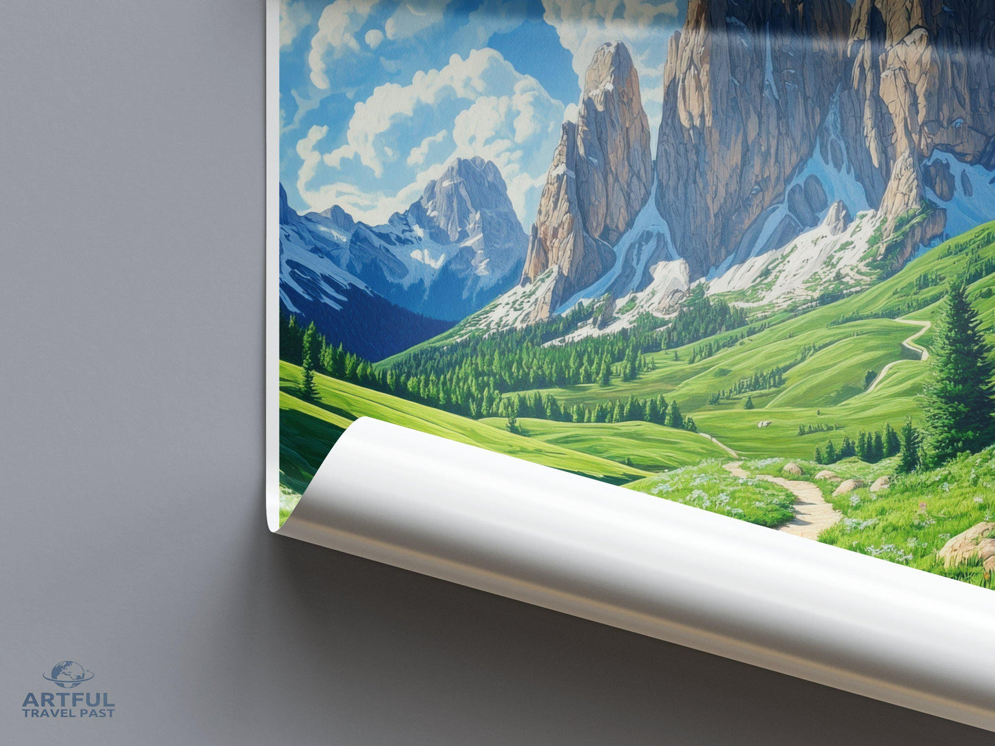 Dolomites Alps Poster - Italy Wall Art