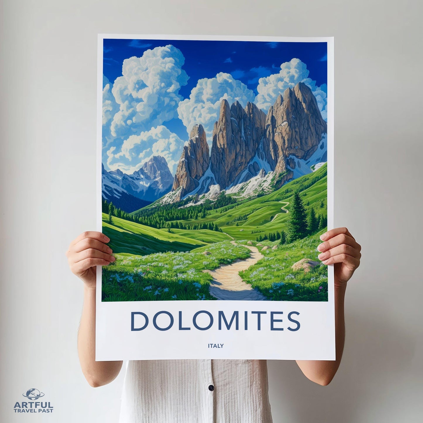 Dolomites Alps Poster - Italy Wall Art