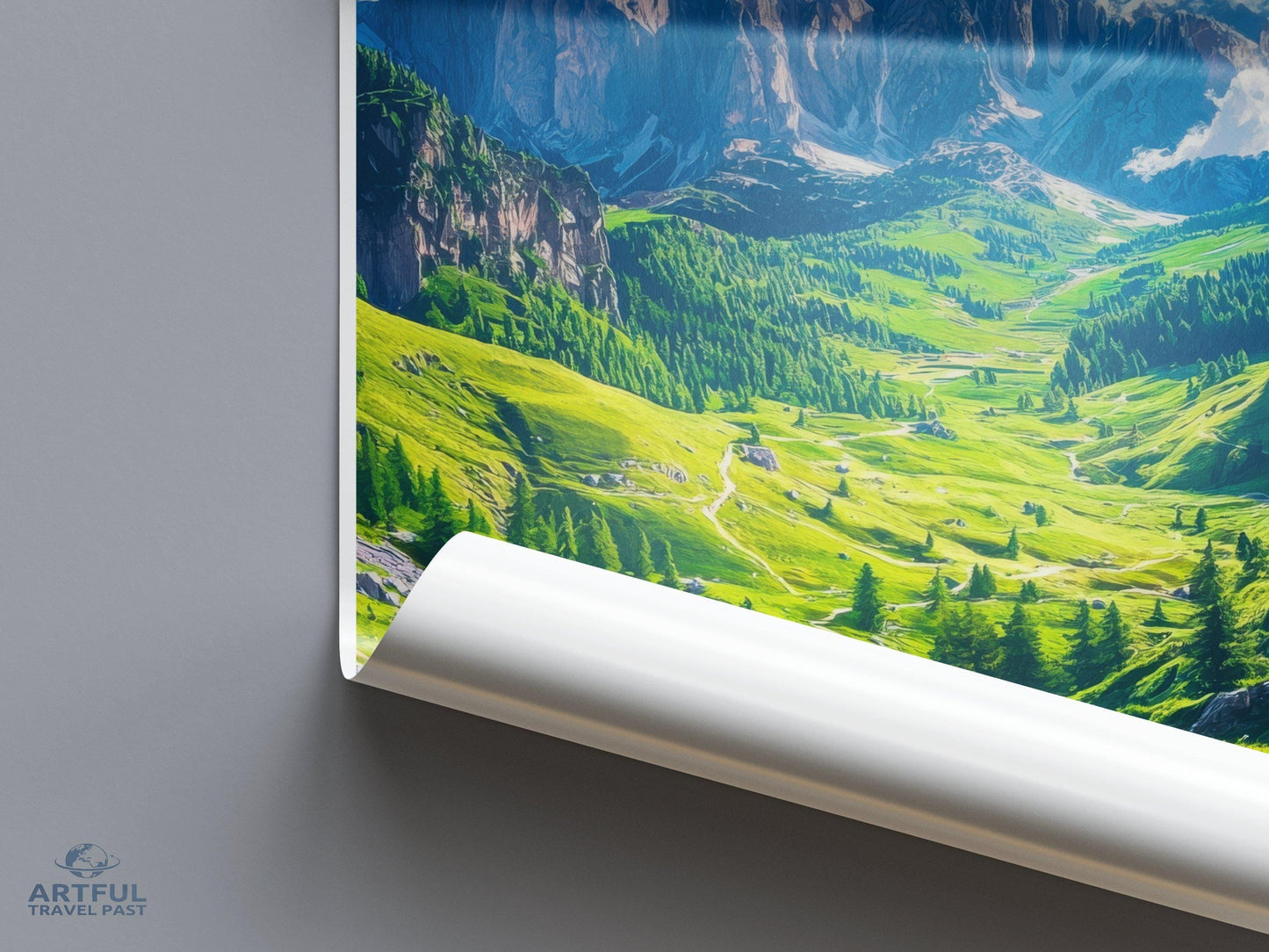 Dolomites Alps Poster - Italy Wall Art