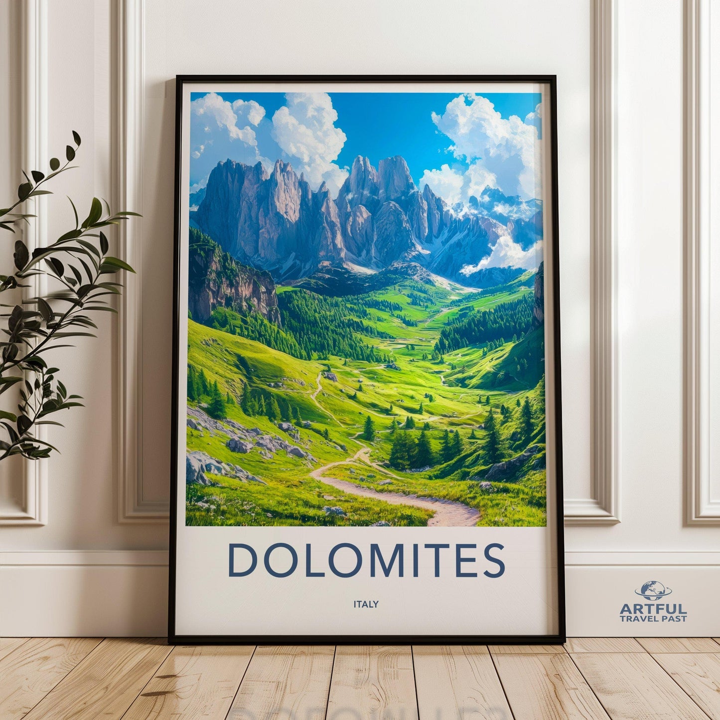 Dolomites Alps Poster - Italy Wall Art