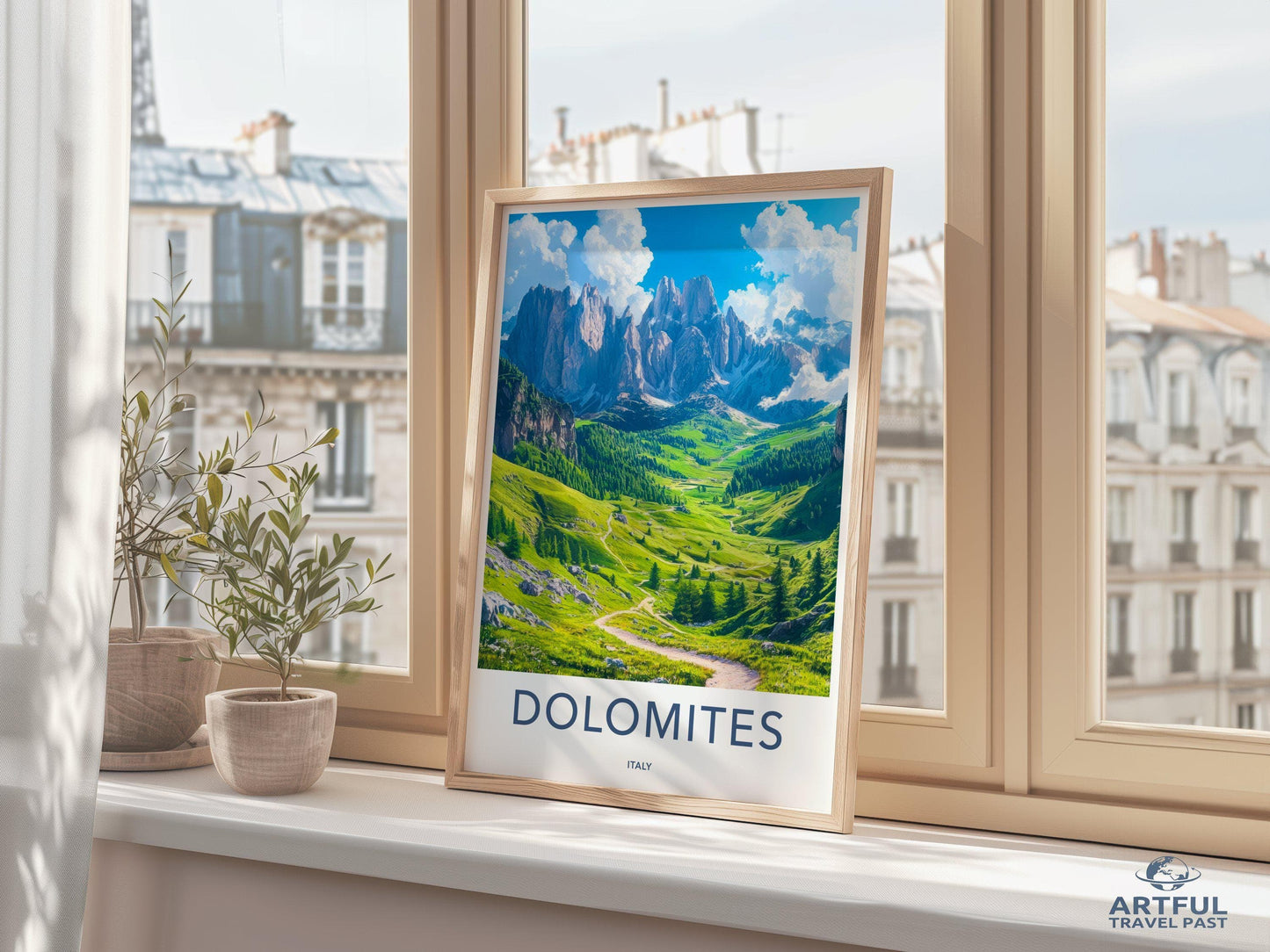 Dolomites Alps Poster - Italy Wall Art