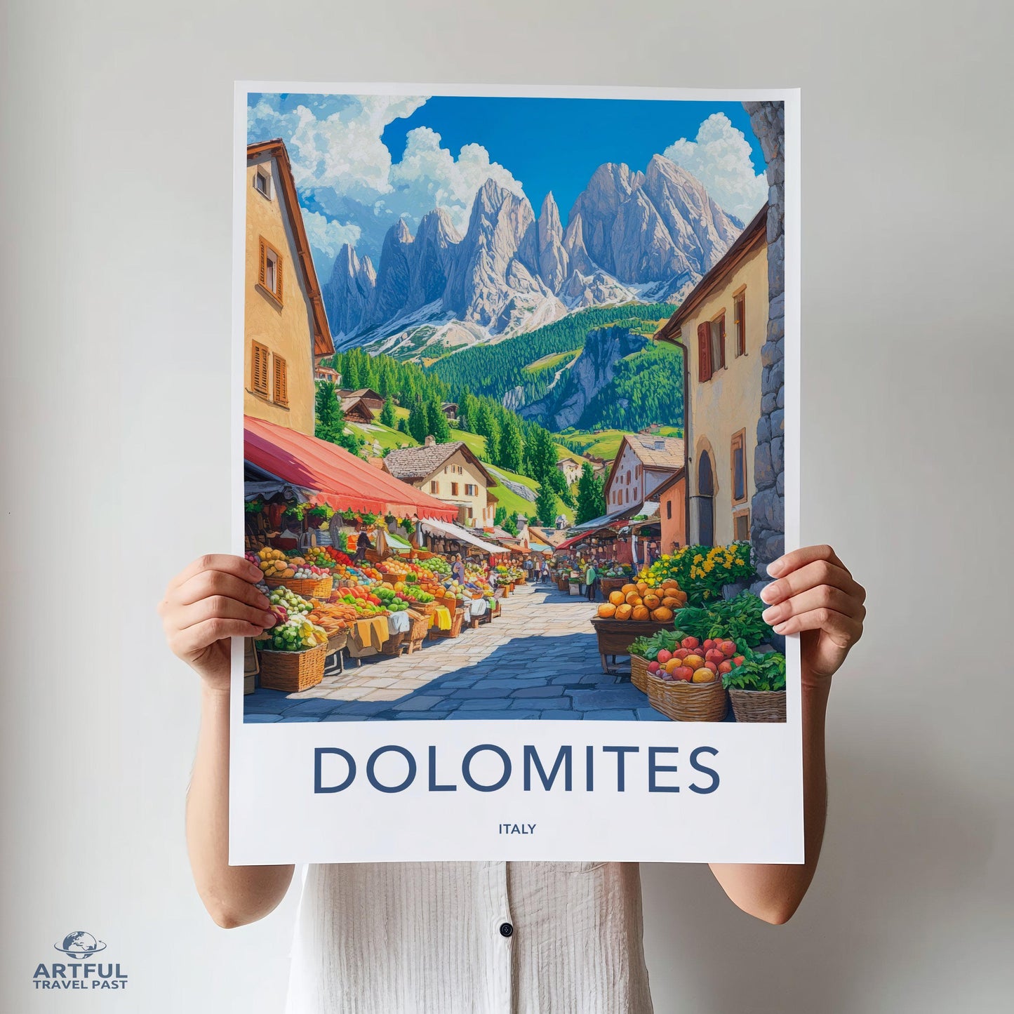Dolomites Poster - Italy Wall Art