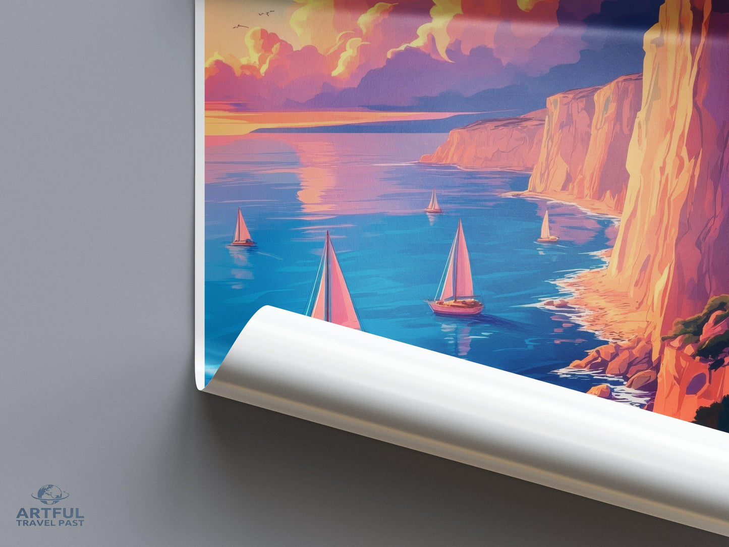 Dover Poster | England Wall Art | UK Decor