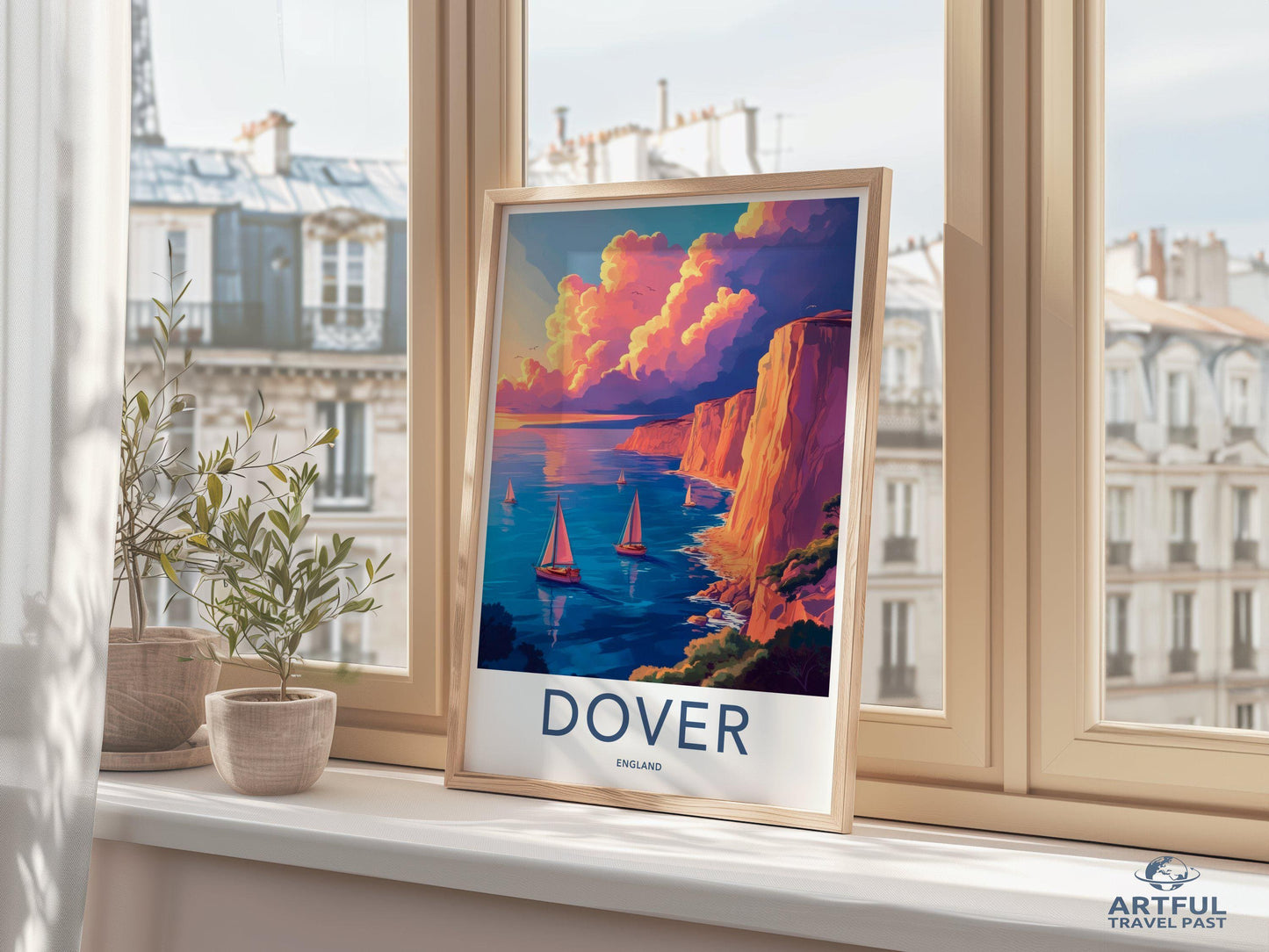 Dover Poster | England Wall Art | UK Decor
