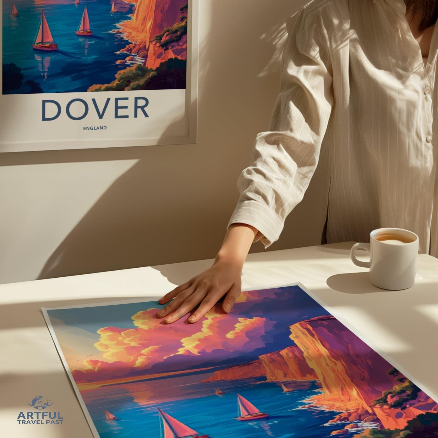 Dover Poster | England Wall Art | UK Decor
