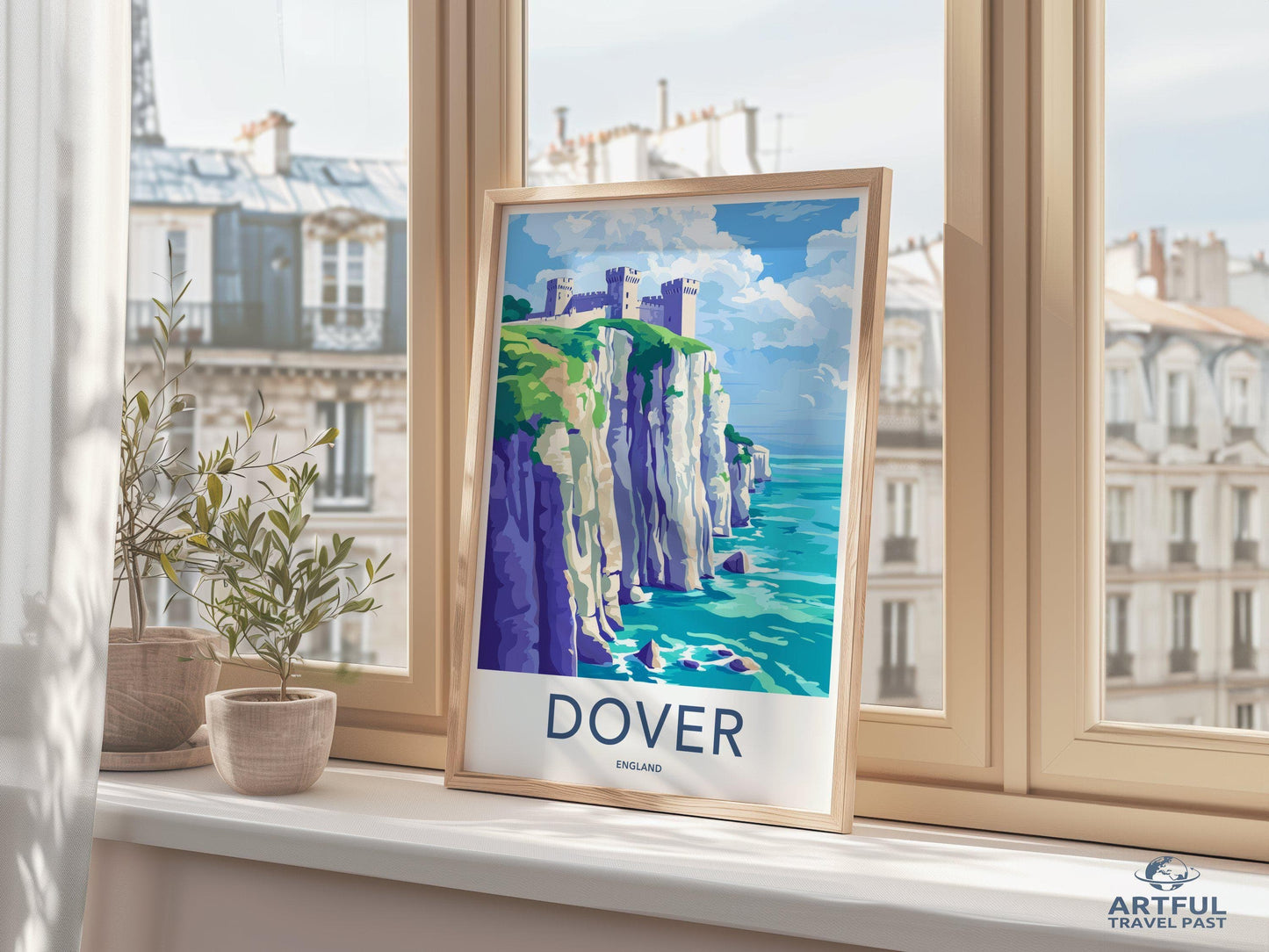 Dover Poster | England Wall Art | UK Decor